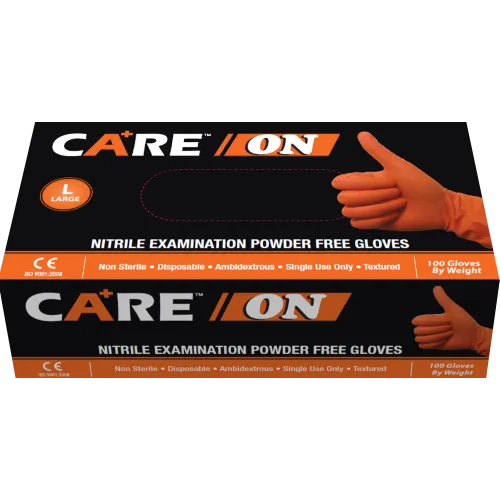 5 Mil Orange Nitrile Disposable