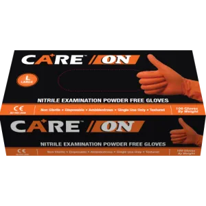 5 Mil Orange Nitrile Disposable