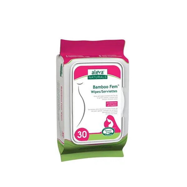 Aleva Naturals - Feminine Bamboo Wipes