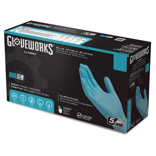 Ammex INPF49100 Disposable Gloves