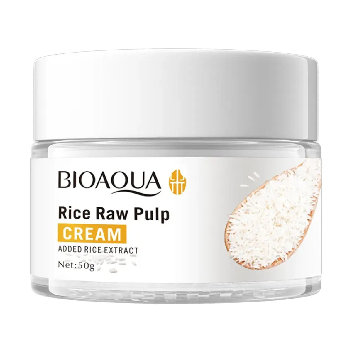 BIOAQUA Rice RAW Pulp Face Cream  50g bqy79706