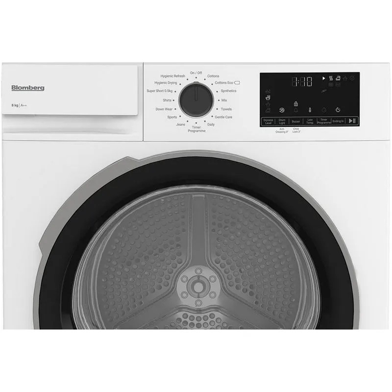 Blomberg LTA18320W 8kg Heat Pump Tumble Dryer White