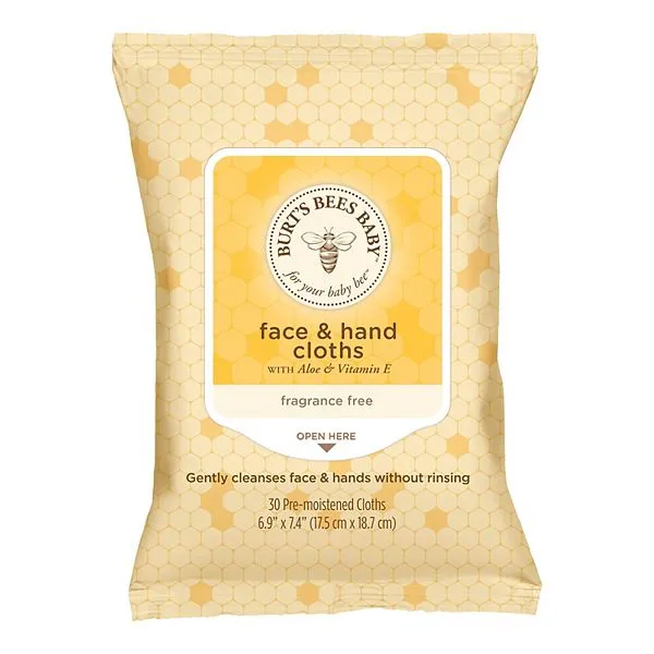 Burt's Bees Baby Face & Hand Cloths