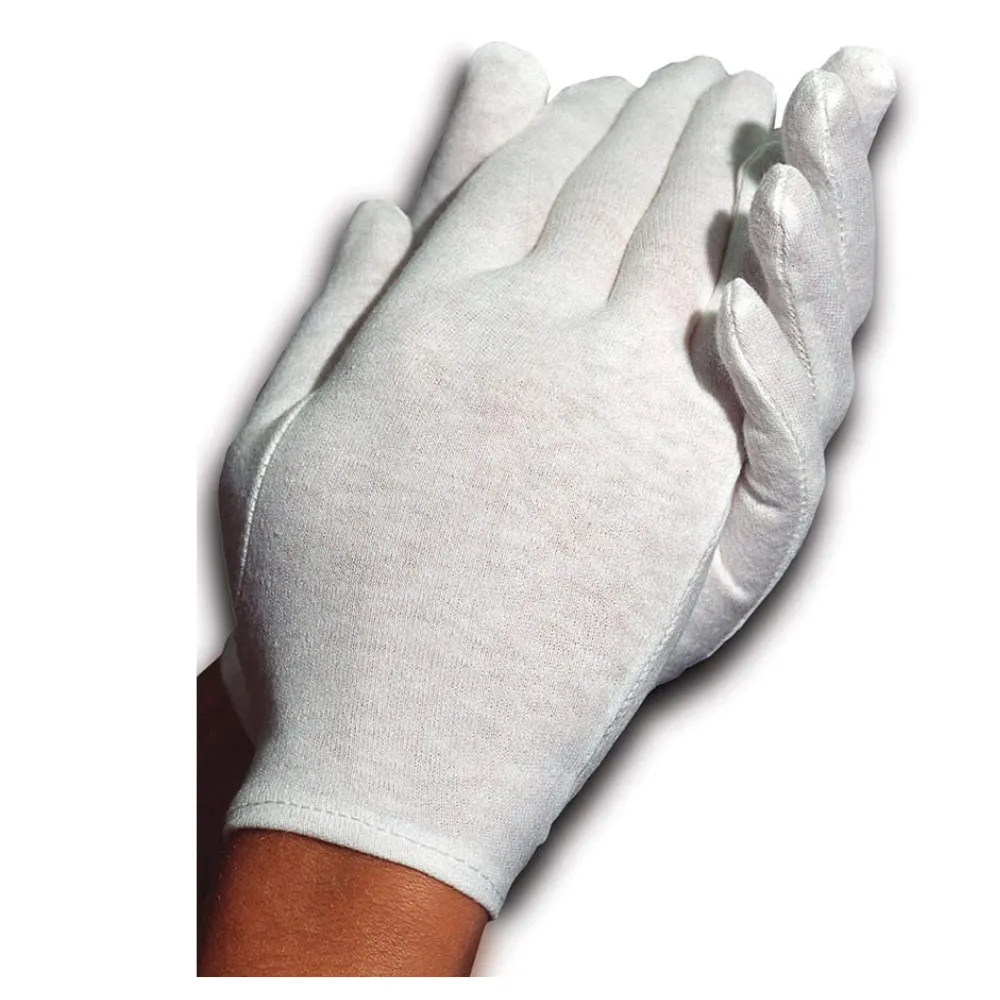 Cara 100% Cotton Gloves Hypoallergenic - Medium Sizes