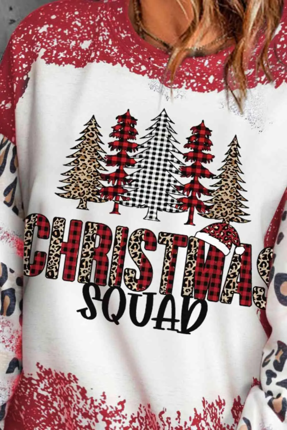 Cheerful Christmas Tree Graphic Holiday Sweater