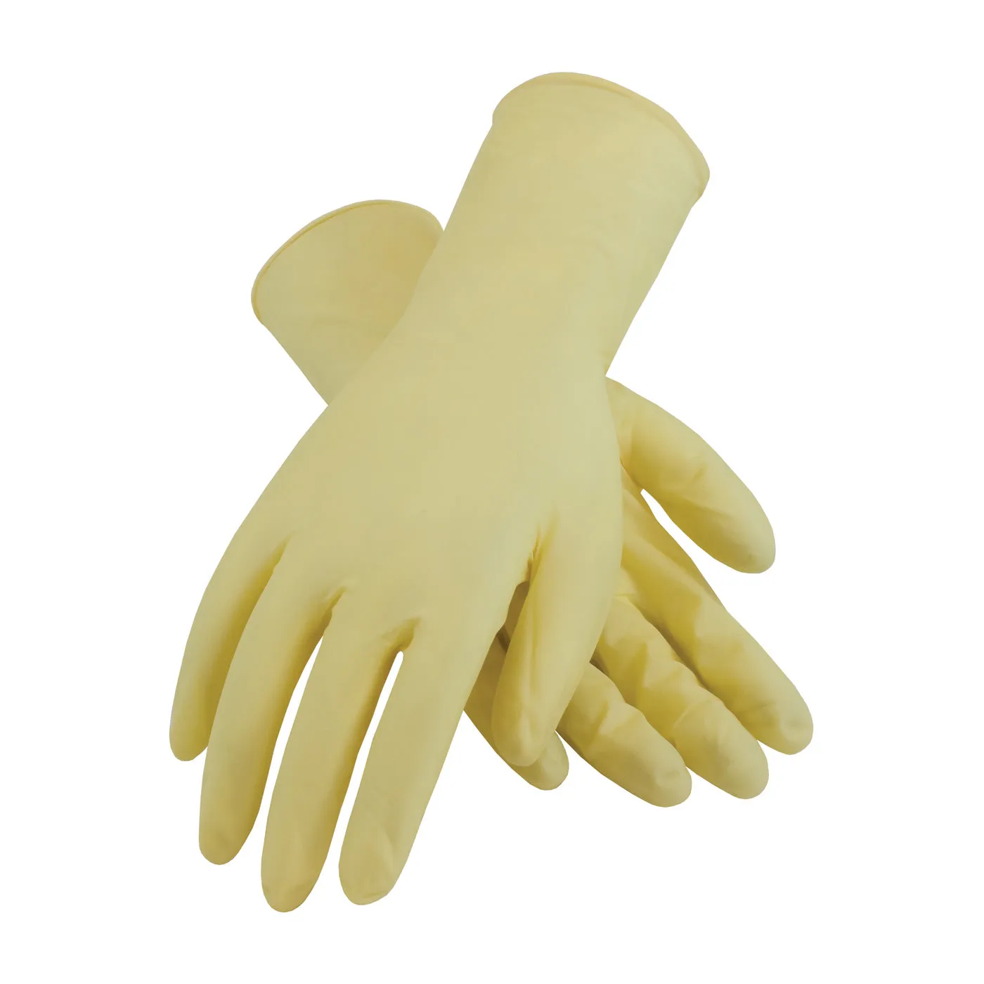 CleanTeam 100-323000 12" Single Use Class 100 Cleanroom Latex Glove with Fully Textured Grip Safety Glove(One Dozen)