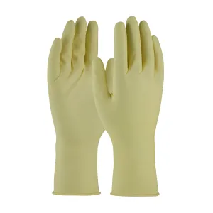 CleanTeam 100-323000 12" Single Use Class 100 Cleanroom Latex Glove with Fully Textured Grip Safety Glove(One Dozen)