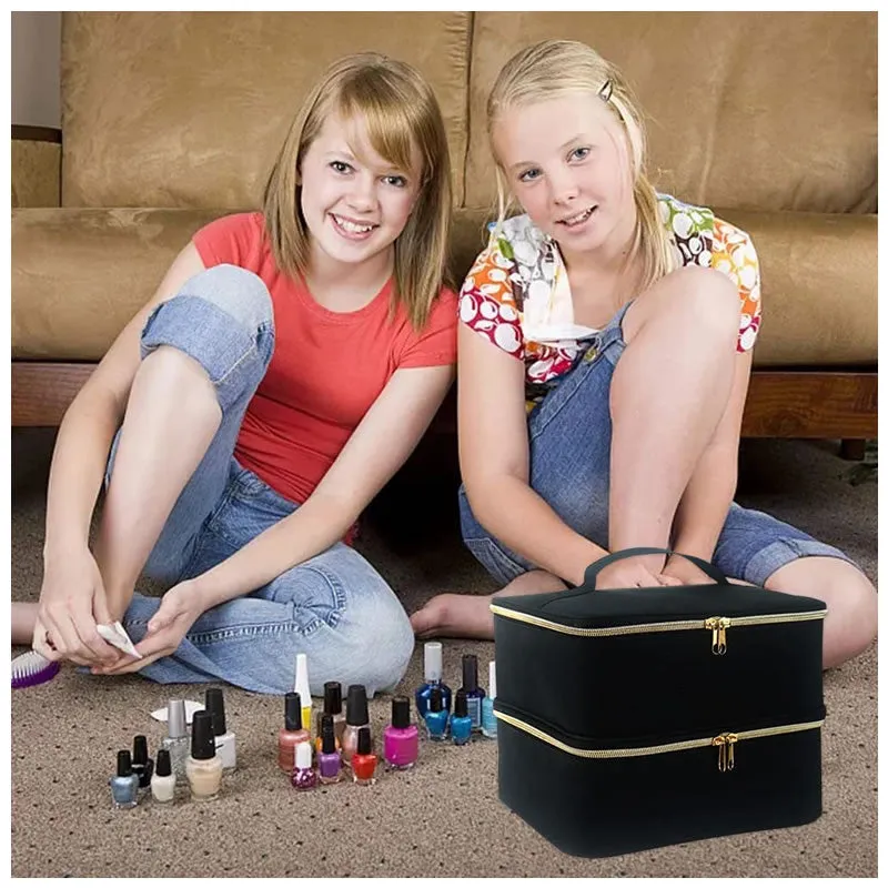 Detachable 2 Layer Nail Polish Organiser Case -P2626