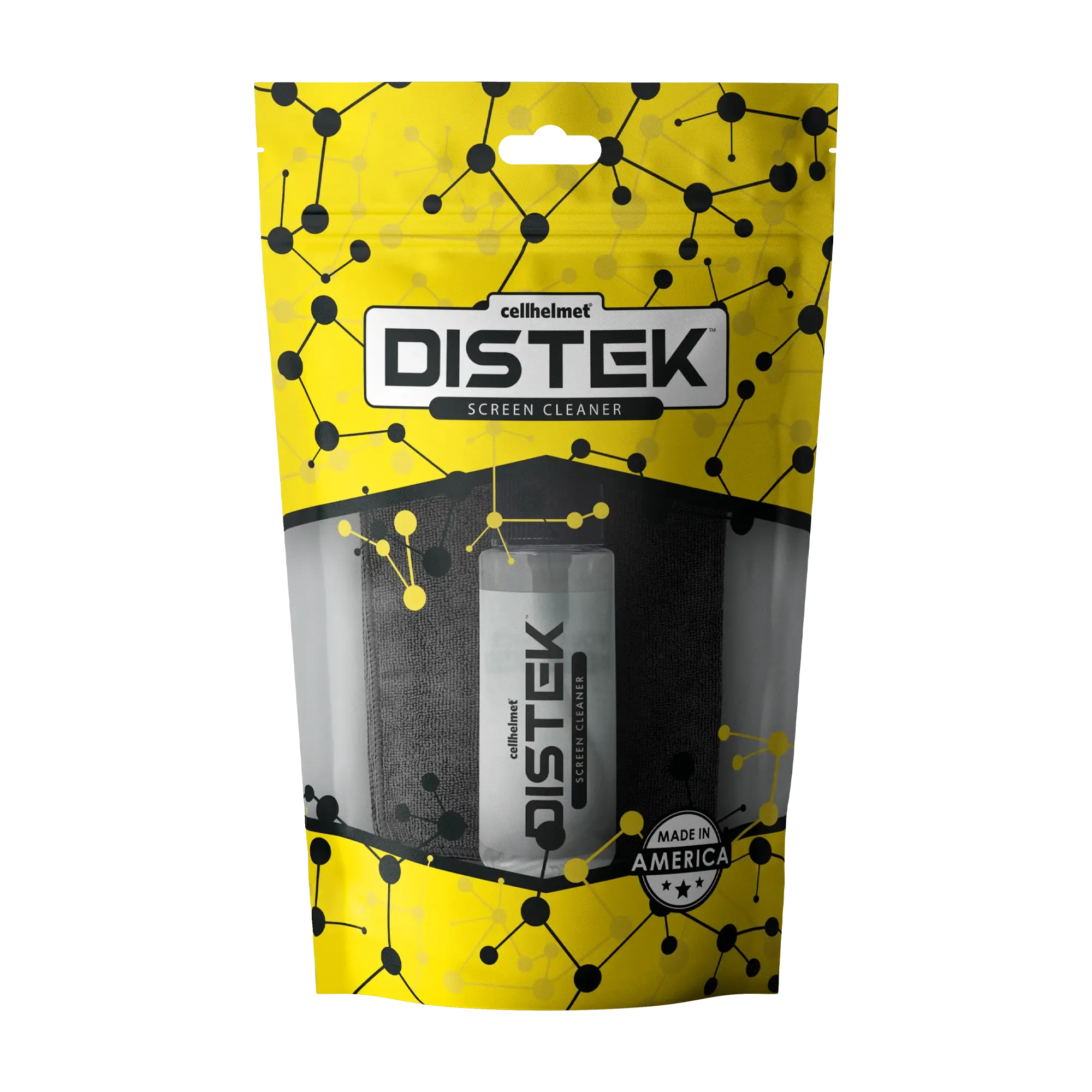 DISTEK Screen and Phone Cleaner with Cleaning Cloth