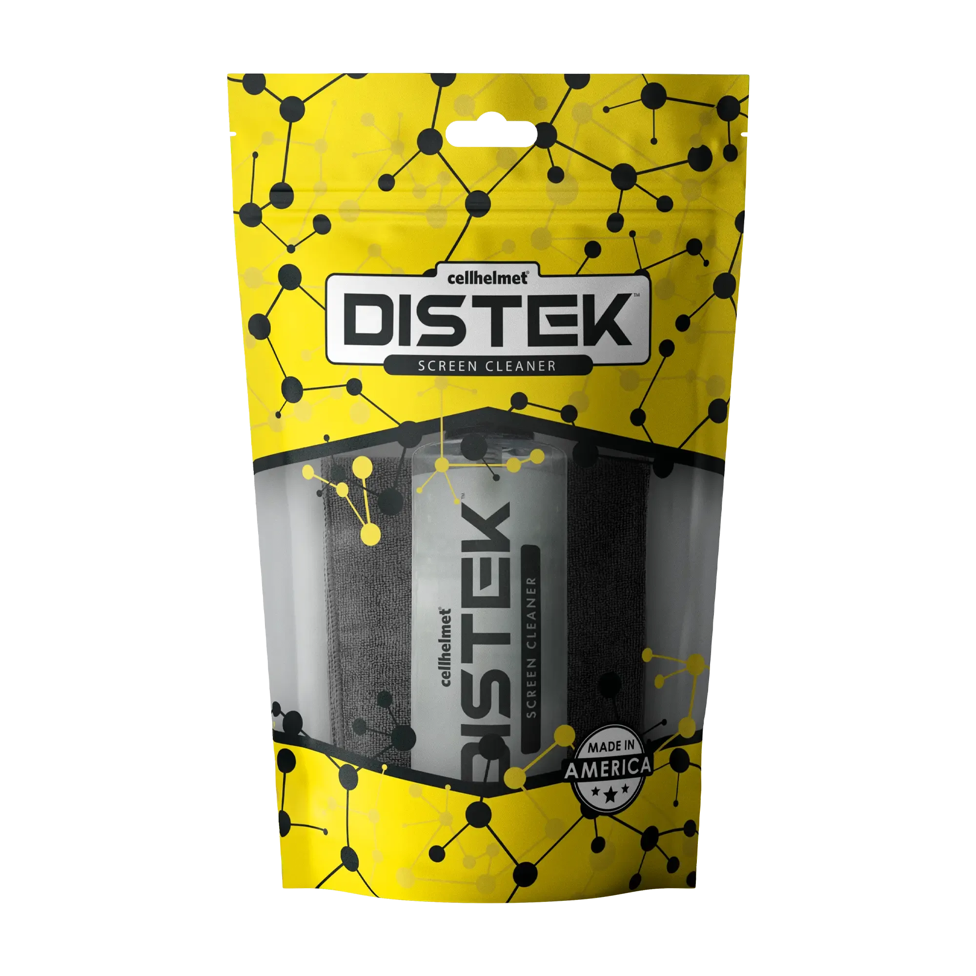 DISTEK Screen and Phone Cleaner with Cleaning Cloth