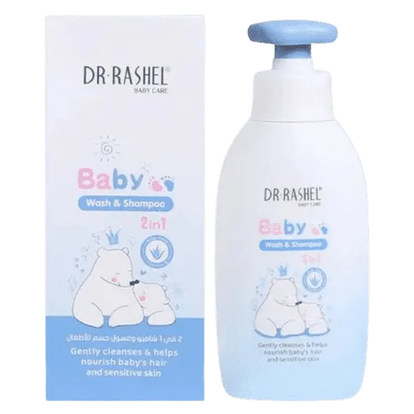 DR.RASHEL BABY WASH & SHAMPOO 2IN1 ALOE VERA 500ML