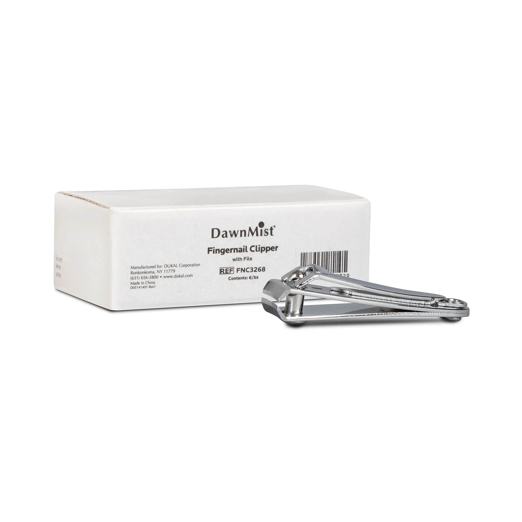 Dukal Fingernail Clipper with File