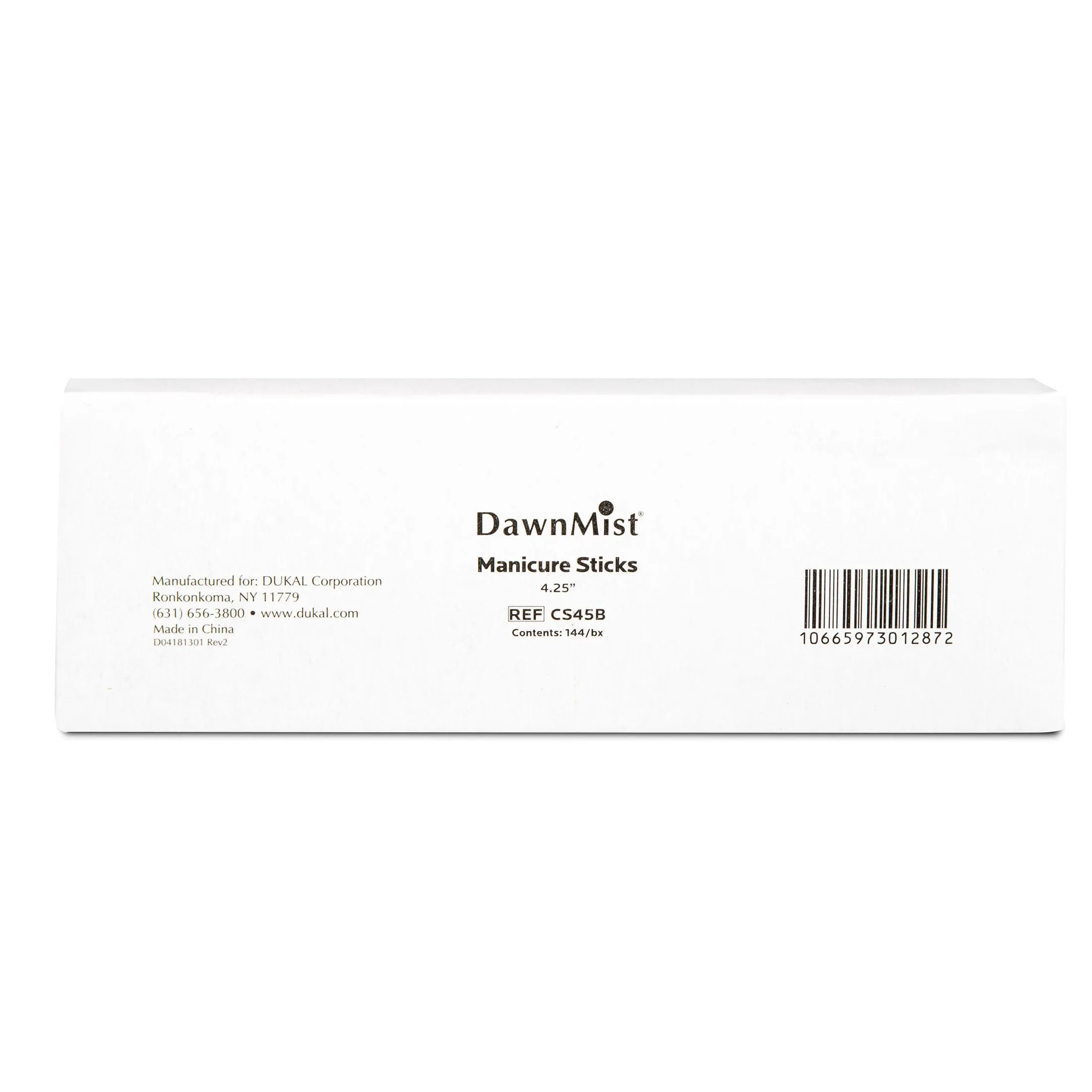 Dukal Manicure Sticks, Wood, 4½"