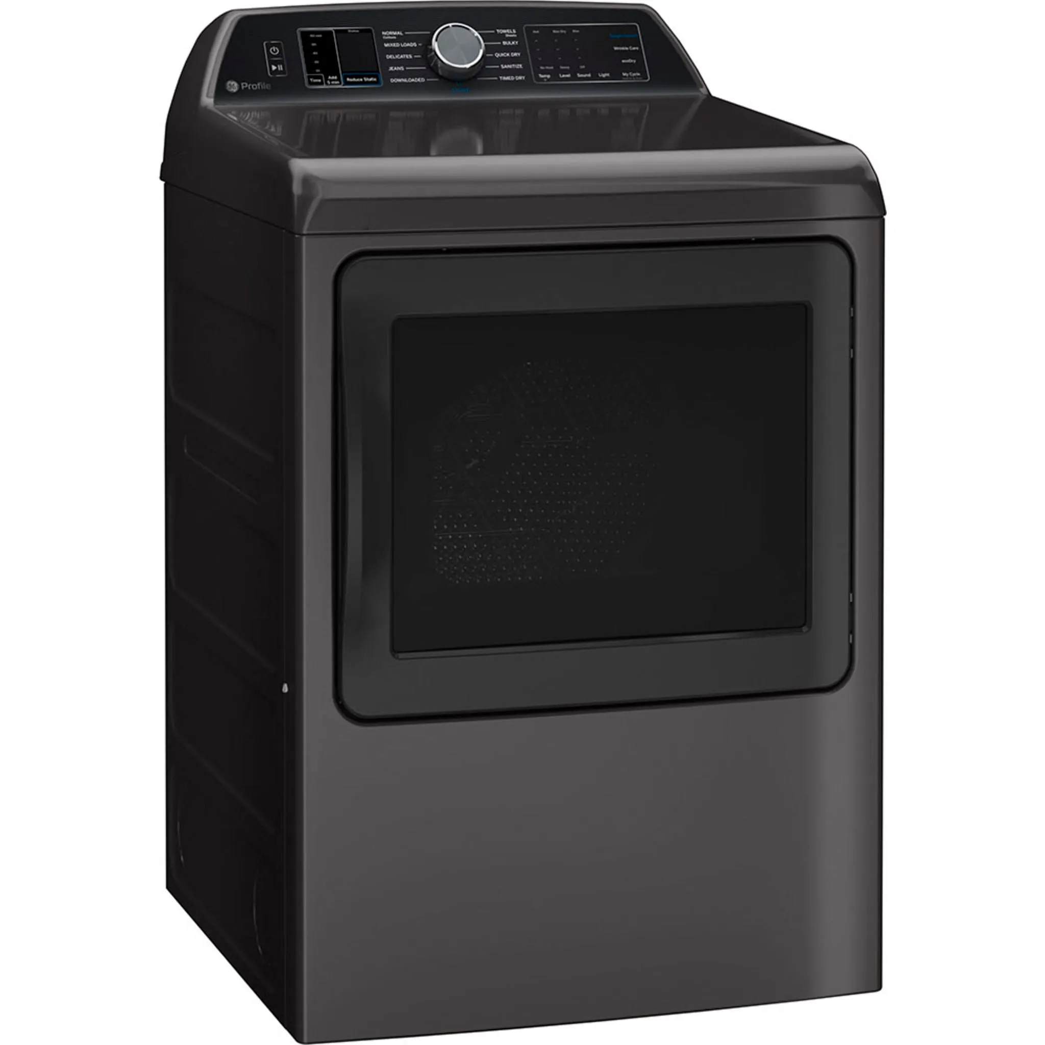 GE Profile 7.4 Cu Ft Smart Electric Dryer Diamond Grey- PTD70EBMTDG