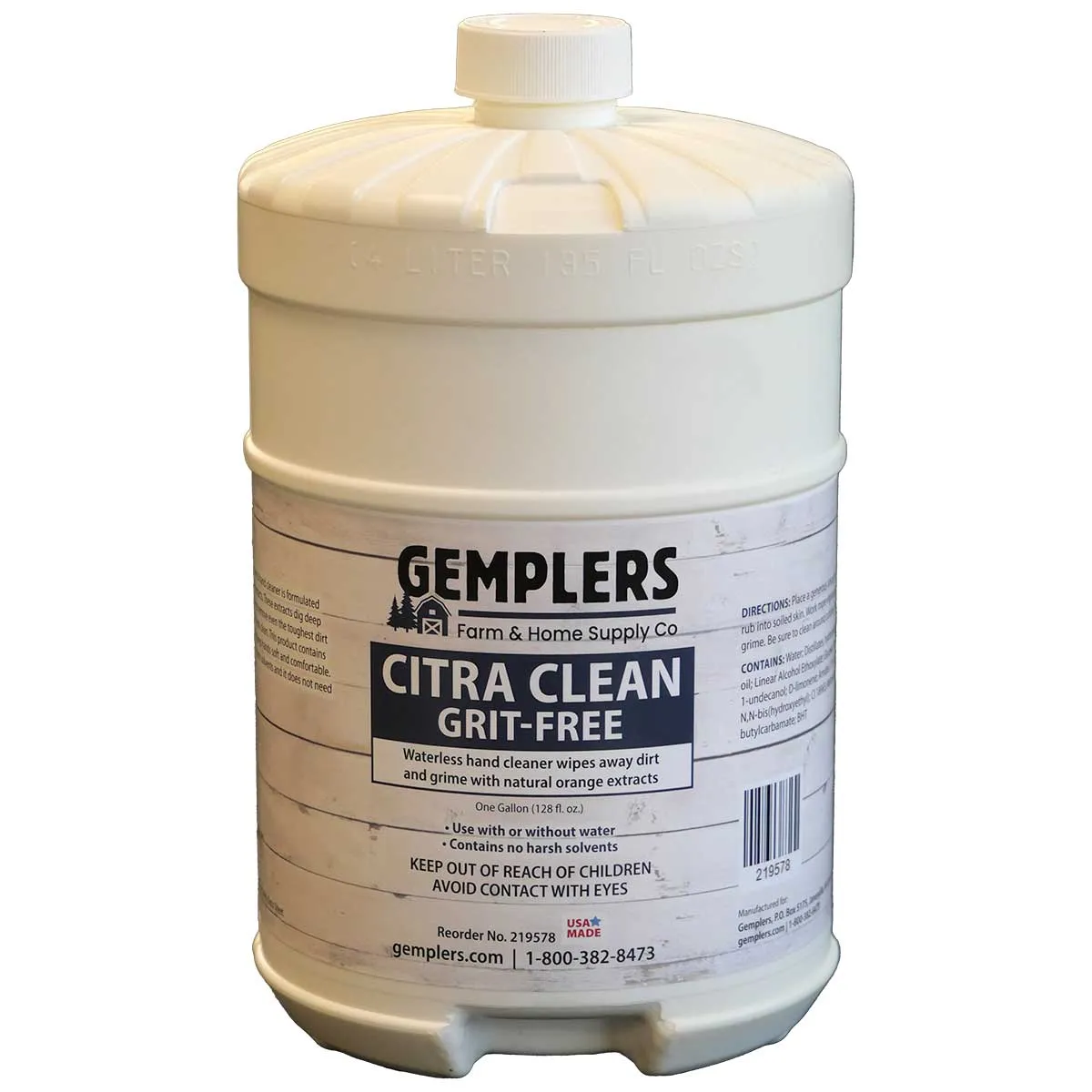 Gemplers Citra Clean Grit-Free Hand Cleaner