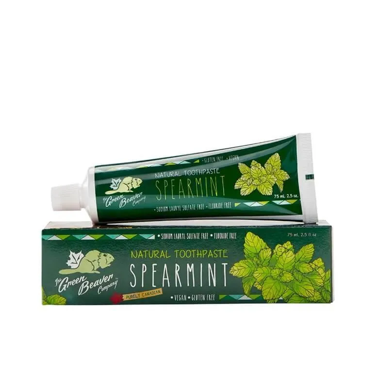 Green Beaver Natural Toothpaste Spearmint 75mL