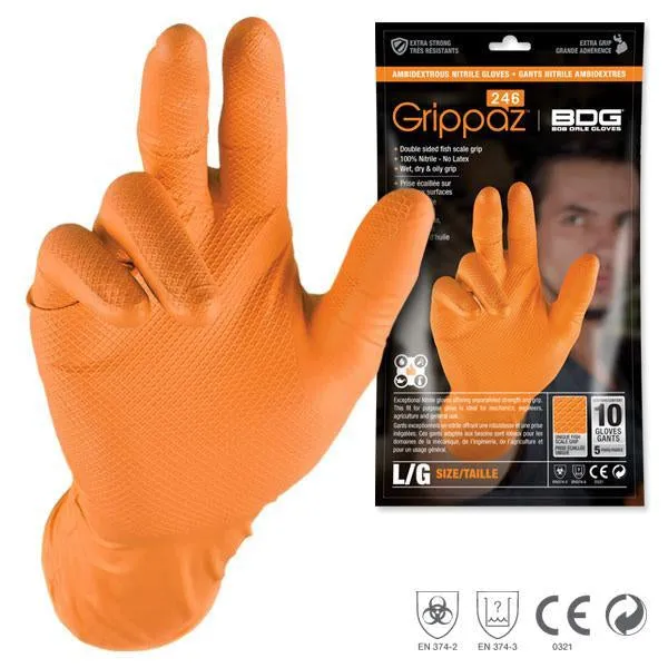 Grippaz Nitrile Gloves