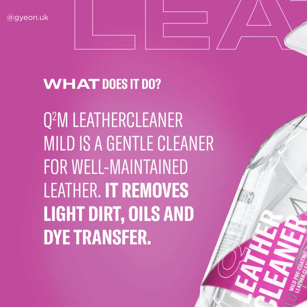 GYEON | Q²M LeatherCleaner Mild