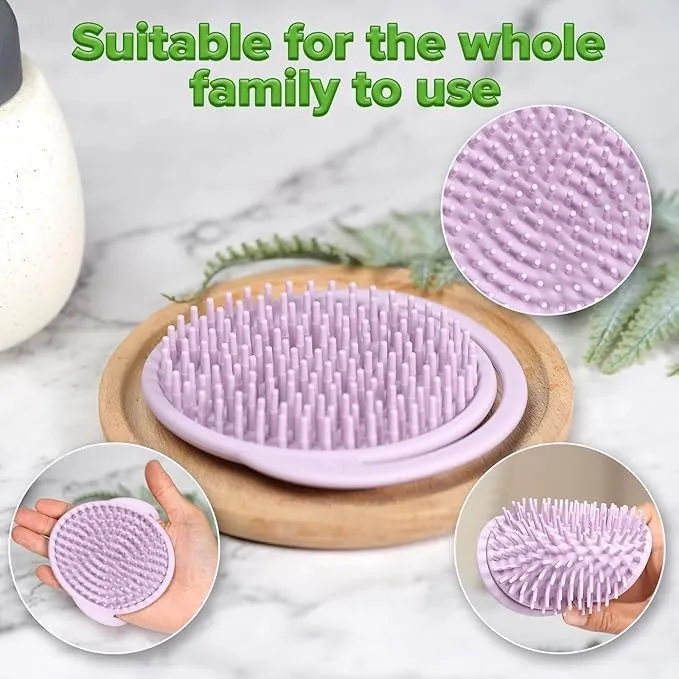 Haakaa Rainbow Silicone Shampoo Brush - 4Color