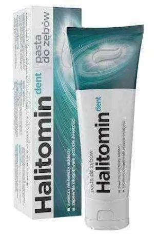 Halitomin Dent toothpaste, fluoride, bromelain, chlorhexidine digluconate