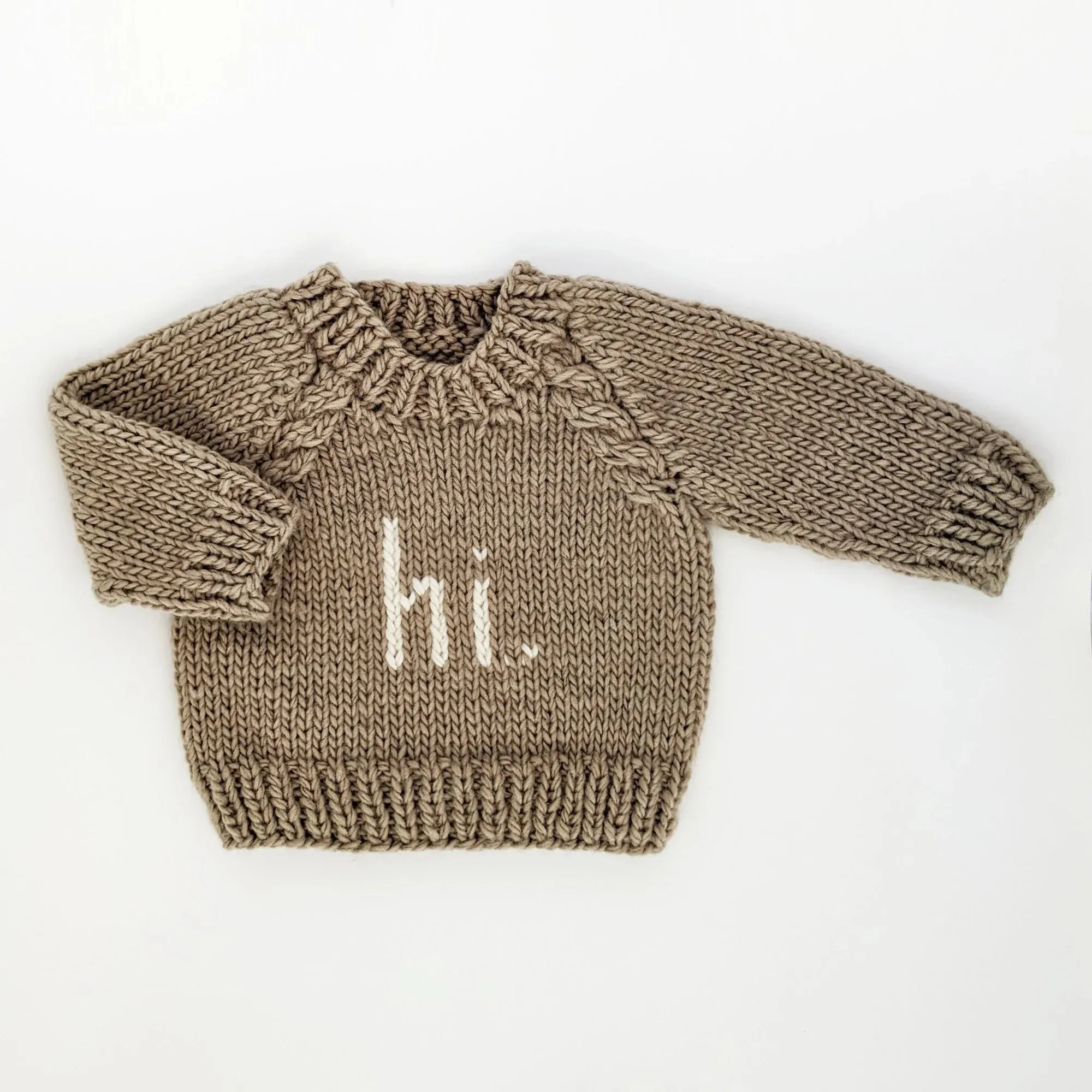 Hi. Crew Neck Sweater