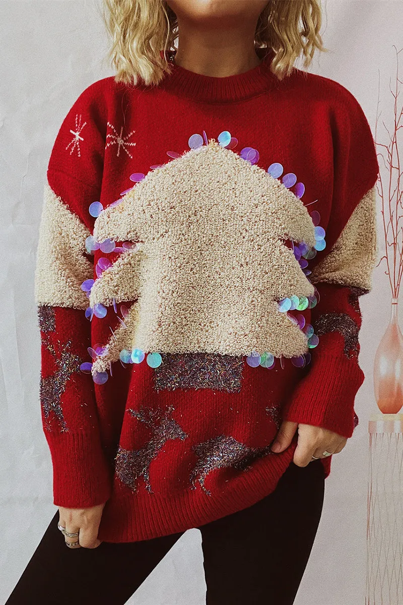 HWS1252 Cozy Reindeer Sweater