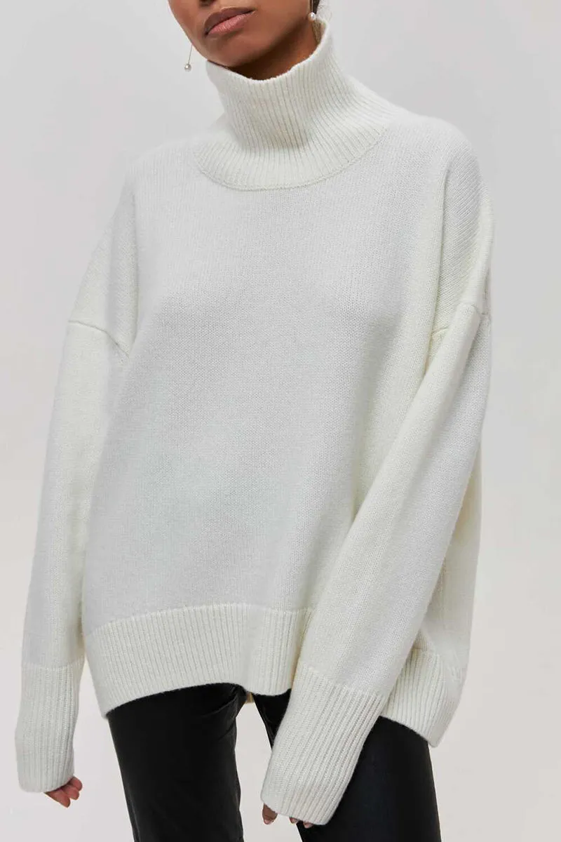 HWT1117 Minimalist Luxe Turtleneck