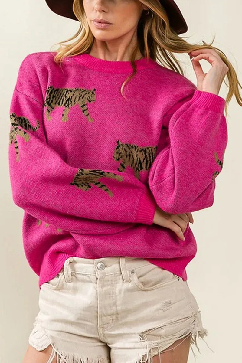 HWT1231 Wildcat Sweater