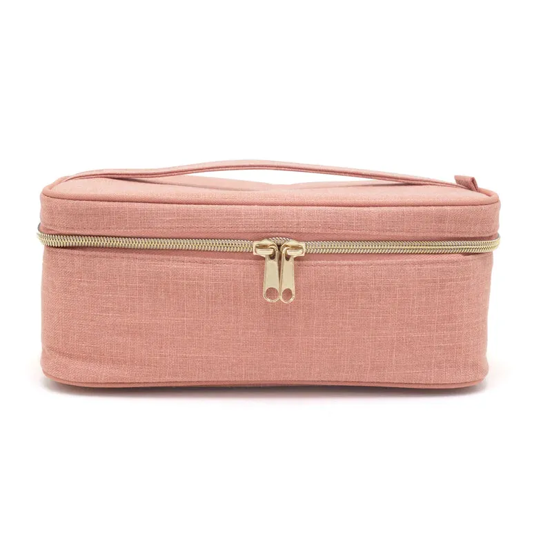 Linen Petite Beauty Poche