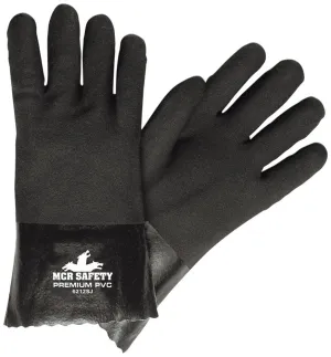 MCR Premium PVC Coated Double Dipped Work Gloves 6212SJ (12 pairs)