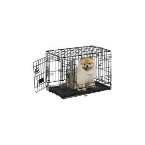 Midwest Contour Double Door XSmall Collapsible Crate 22"