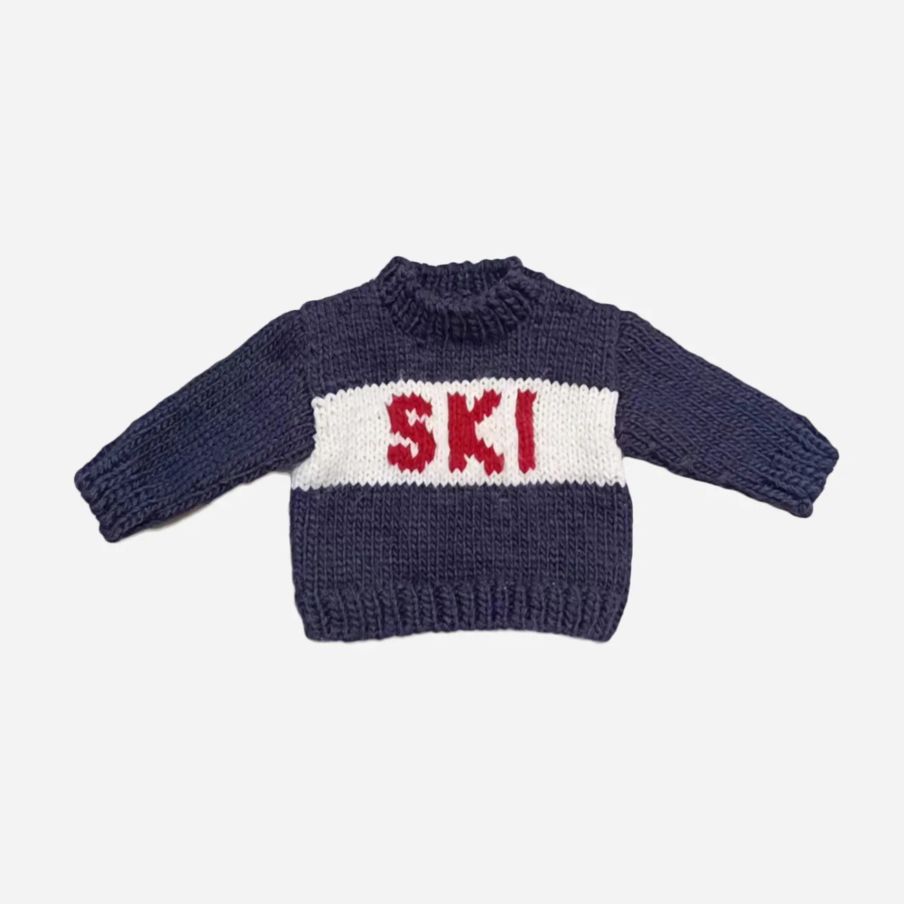 Navy Ski Sweater