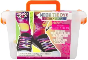 Neon Tie Dye Socks & Laces Kit