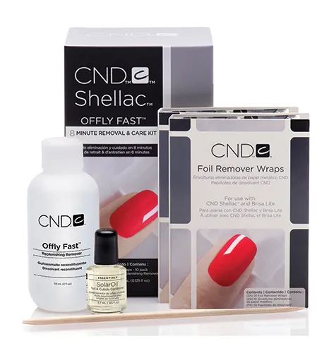 Offly Fast 8min Shellac Removal Kit