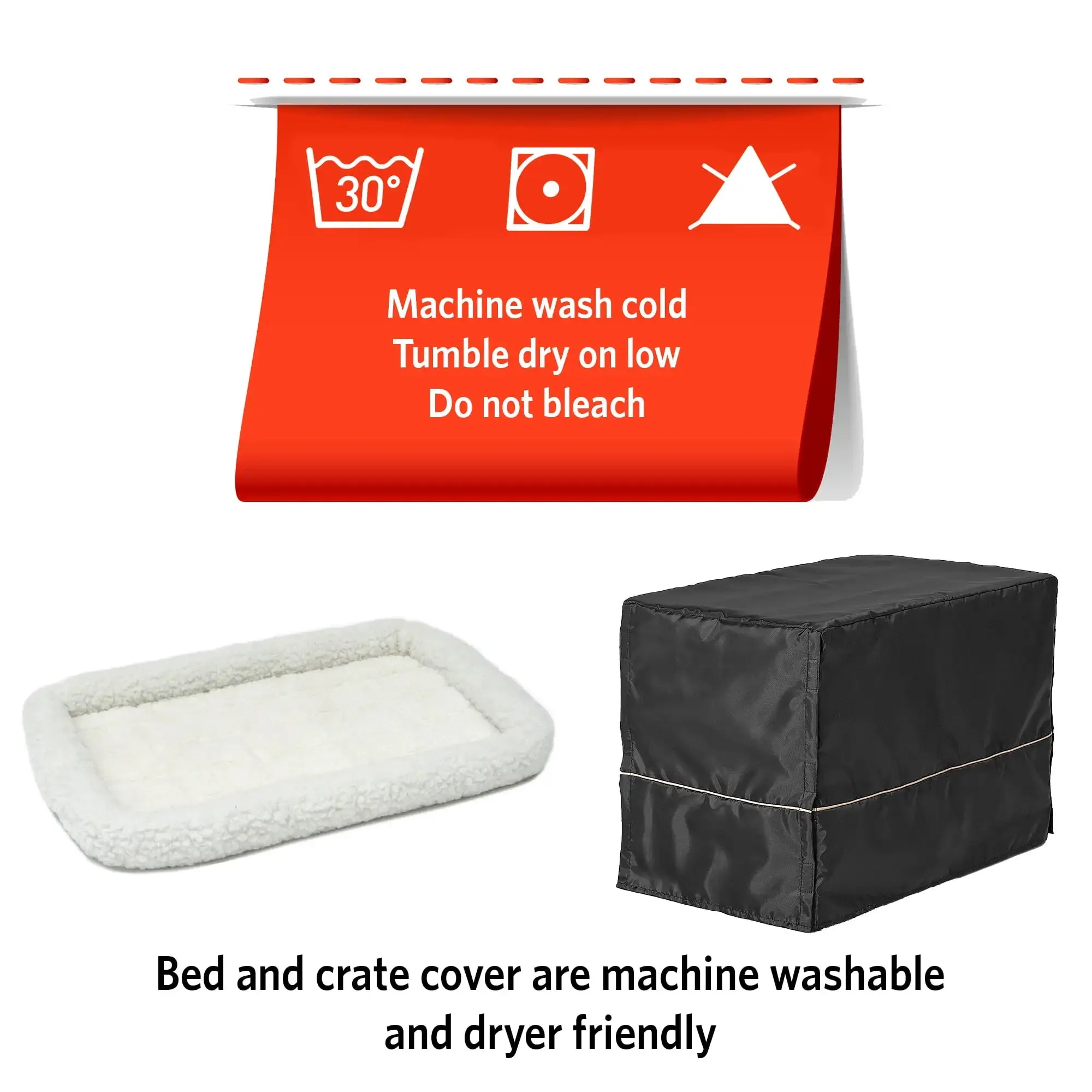 Pat and Pet Emporium | Pet Beds | Medium Dog Crate 42" 5 Pcs