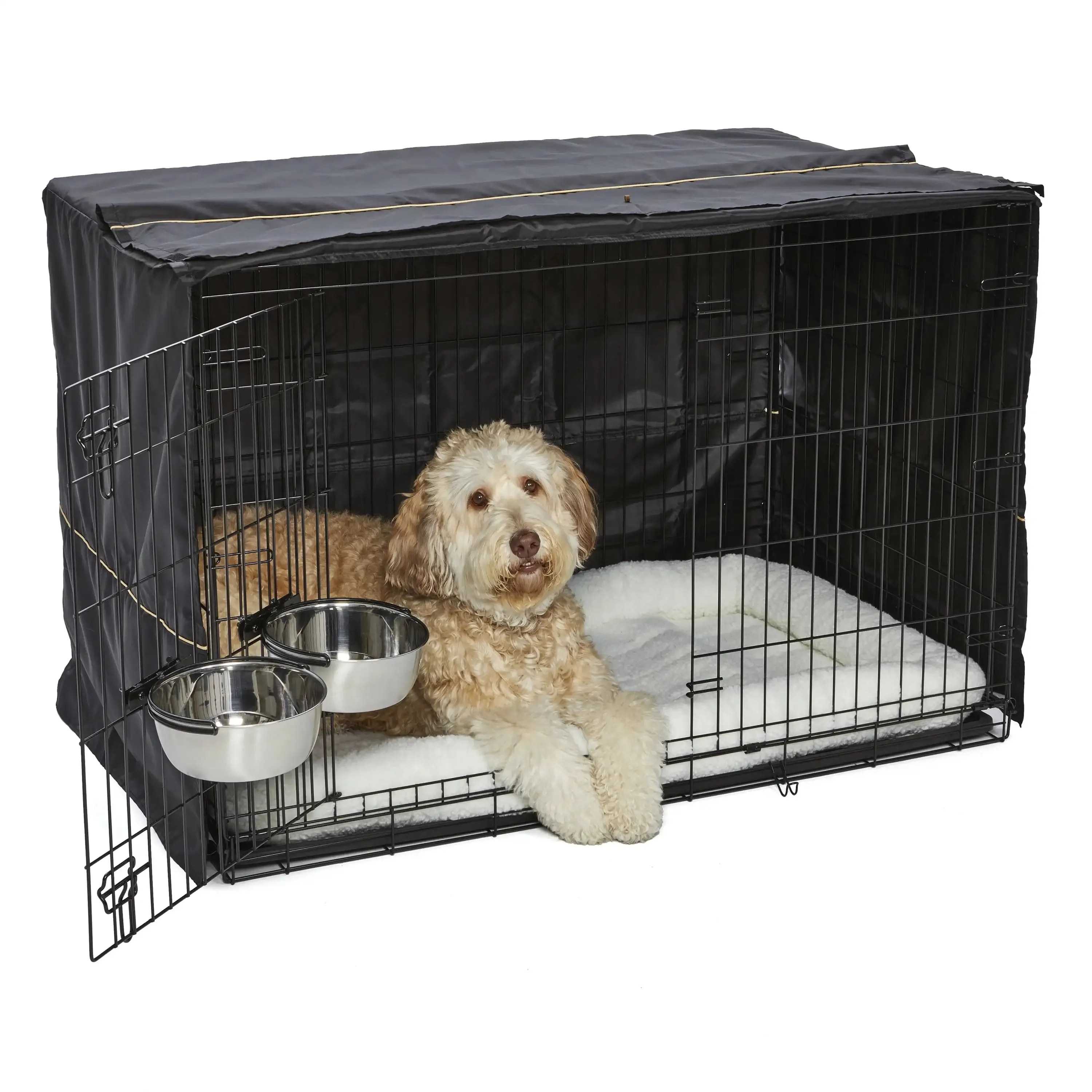 Pat and Pet Emporium | Pet Beds | Medium Dog Crate 42" 5 Pcs