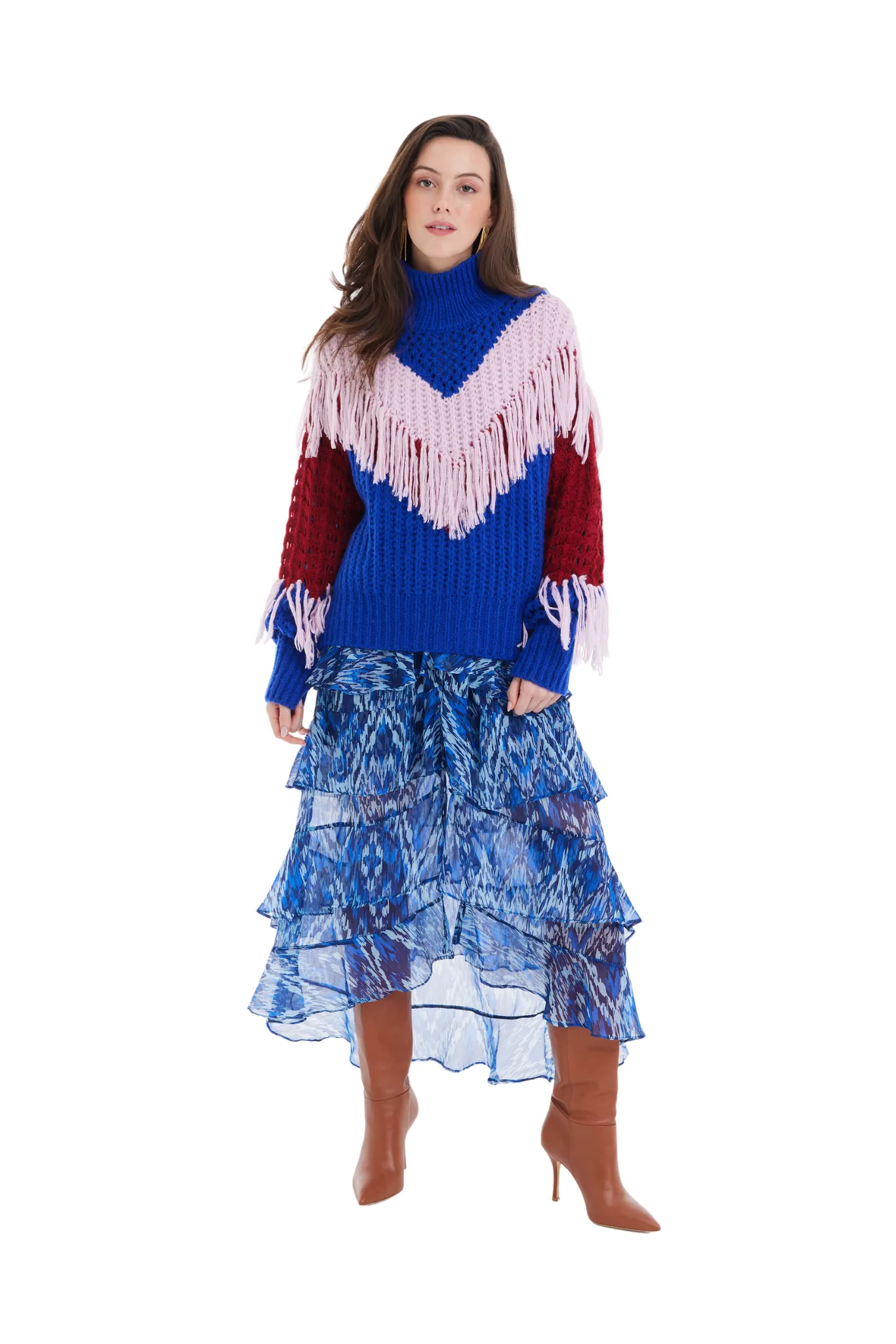 PETRA FRINGE SWEATER