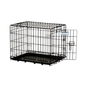 Precision Pet Products ProValu Crate 1 Door 3000 Black 30x19x21