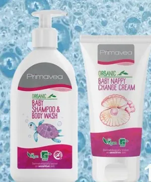 Primavea Baby Shampoo   Nappy Cream