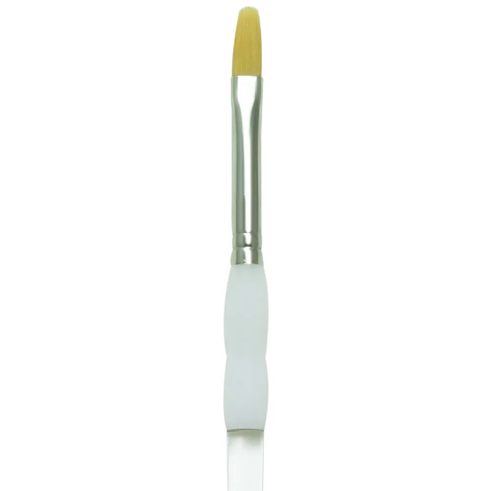 ROYAL BRUSH SG170 Soft Grip Gold Taklon Filbert Brush