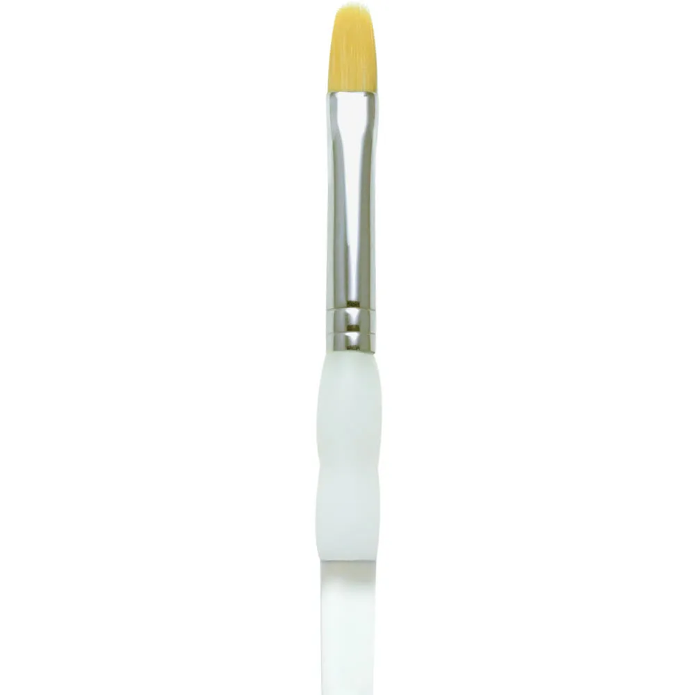 ROYAL BRUSH SG170 Soft Grip Gold Taklon Filbert Brush