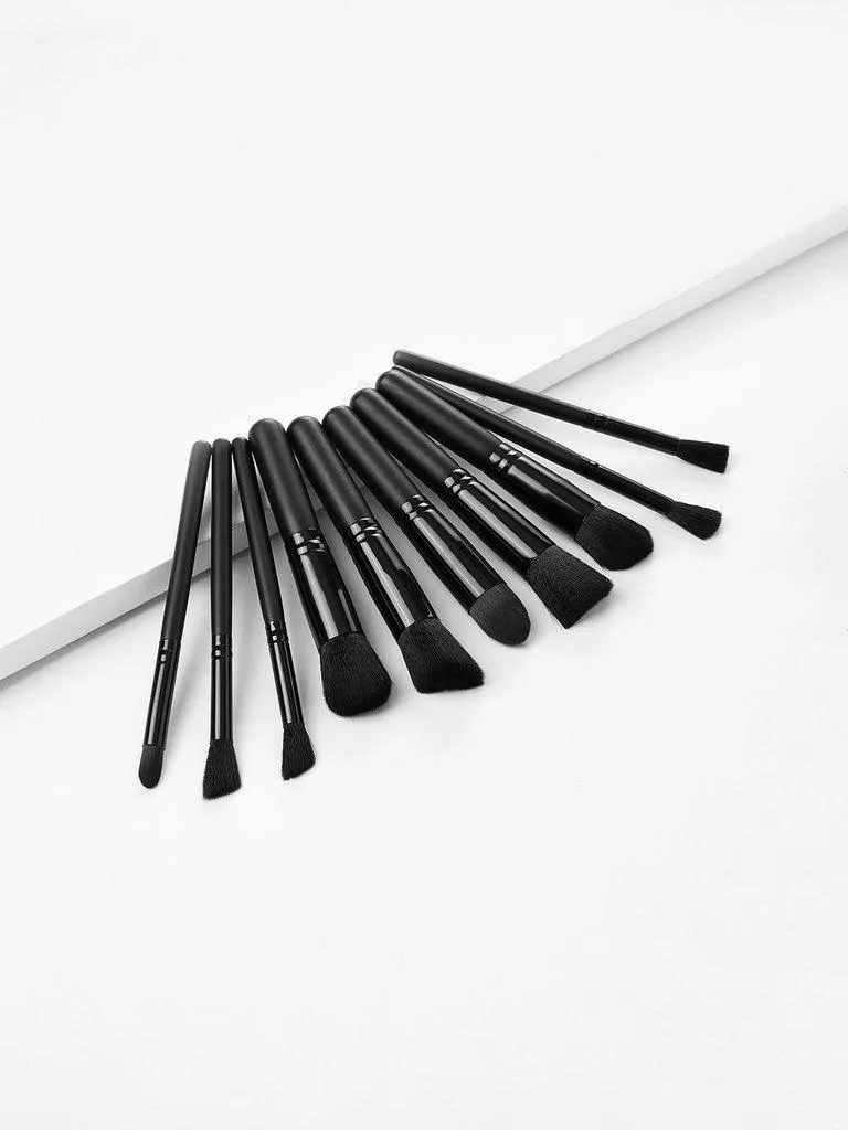 Soft Bristle Makeup Brush 10pcs