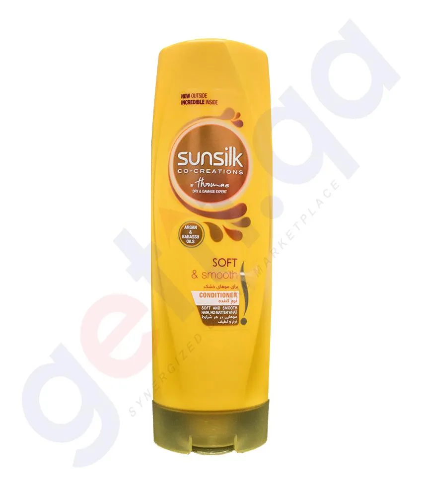 SUNSILK 350ML SOFT & SMOOTH CONDITIONER