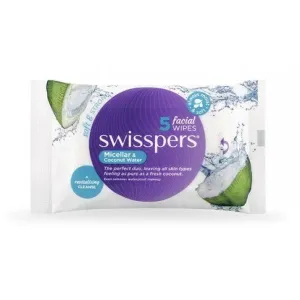 Swisspers Facial Wipes Micellar & Coconut Water 25