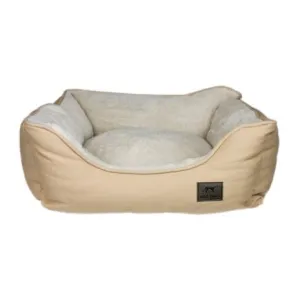 Tall Tails Dream Chaser Khaki Bolster Bed