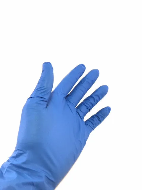 TNT® Blue Nitrile Disposable Gloves - 100 Pair/Box