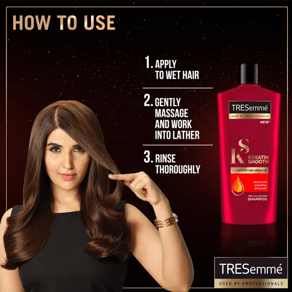 Tresemme Keratin Smooth Shampoo 360ml