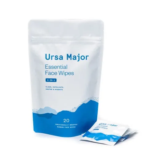 Ursa Major Travel Face Wipes