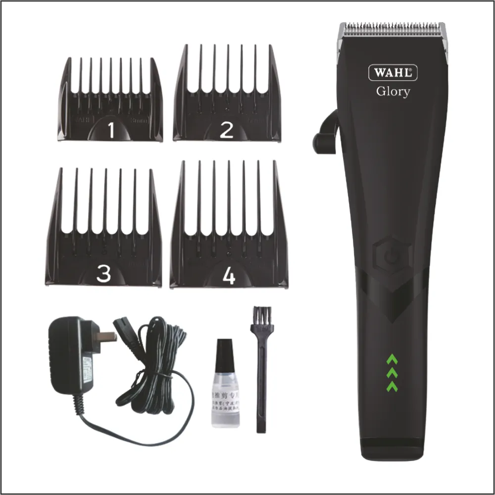 Wahl Glory Professional Cord/Cordless Clipper for Dogs and Cats (Black)